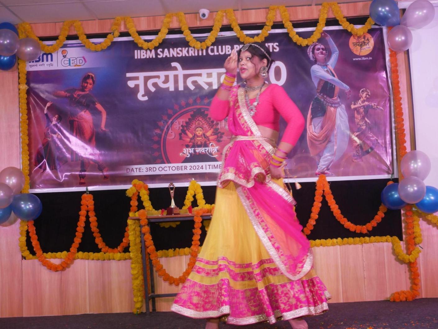 नृत्योत्सव 2.0 - Navratri Dance Competition at IIBM Patna